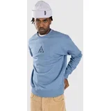 Set Triple Triangle Crewneck Pulover slate blue