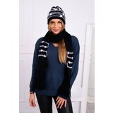 Kesi Women's set with scarf Anika K304 black Cene