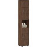  Kopalniška omarica z vrati TULUM Rjavi hrast 37 x 31.5 x 203 cm, (5000064440) | Shoptok.si