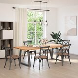  Noge za blagovaonski stol V-oblika 2 kom antracit 70 x (72-73,3) cm čelik | shoptok.hr