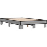  Okvir kreveta boja hrasta 140x200cm konstruirano drvo i metal | shoptok.hr