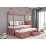 ADRK Otroka postelja hika JONASZEK z vzmetnicama 97 cm - ROZA | Shoptok.si