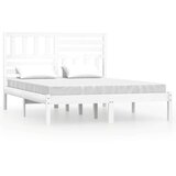  Posteljni okvir bel iz trdne borovine 160x200 cm, (20646361) | Shoptok.si
