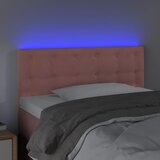  LED uzglavlje ružičasto 100x5x78/88 cm baršunasto | Eponuda.ba