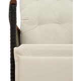  11-dijelni vrtni bistro set od poliratana s jastucima crni | shoptok.hr