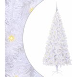  Umjetno božićno drvce s stalakom Bijelo 180 cm PVC i čelik | shoptok.hr