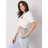 RUE PARIS T-shirt-217-TS-25606.55P-ecru | Shoptok.si