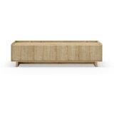Marckeric TV omarica v hrastovem dekorju v naravni barvi 180x45x40 cm Daira – | Shoptok.si