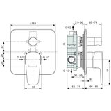 Ideal Standard A6947AA esla pokrivna plošča | Shoptok.si