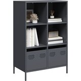 vidaXL Visoka omara antracit 68x39x103,5 cm jeklo Cene