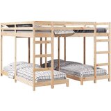  Okvir trojne postelje Naravna 80 / 200 x 200 cm, (5000102372) | Shoptok.si