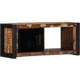 TV TV omarica, les, črna/rjava, 80x30x35 cm | Shoptok.si
