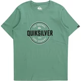 Quiksilver Funkcionalna majica 'YOUTH' žad / črna / bela
