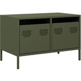 Furnova TV omarica olivno zelena 68x39x43,5 cm hladno valjano jeklo, (21923091) | Shoptok.si