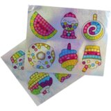 DIY set dijamantnih &amp;scaron;arenih naljepnica Slike