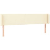  Uzglavlje krem 163x16x78/88 cm od umjetne kože | shoptok.hr