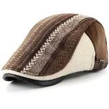 Muška beretka EL-26054 - Smeđa KP26054