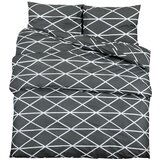 Maison Chic Komplet posteljnine - Posteljnina siva 140x200 cm bombaž, (21787038) | Shoptok.si