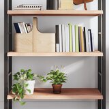 Maison Chic Stenska polica - Viseča Polica 100x60x(2-4) cm neobdelana trdna hrastovina, (21784835) | Shoptok.si
