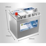 Varta akumulator asia dynamic sli, 12V, 60Ah Cene