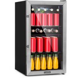 Klarstein Beersafe 3XL, hladnjak za piće, 98 l, 4 police, 7 razina, crna boja Cijene