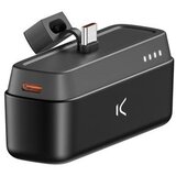 Ksix prijenosna baterija 4.800 mAh USB-C džepna, 10 W, USB-A na USB-C kabel | shoptok.hr