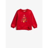 Koton Sweatshirt - Red - Regular fit