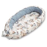 Sensillo gnijezdo za bebu muslin - plavo | shoptok.hr