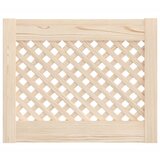  Vrata za ormarić rešetkasti dizajn 2 kom 49,5x39,5 cm borovina | shoptok.hr