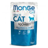 Monge cat senior grill sos skusa 85g hrana za mačke Cene