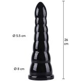 Hidden Desire Extreme Anal Cone XL 26cm Black | shoptok.hr