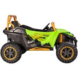 Lean Toys Otroški električni avto WILDCAT XXL– 24V/14AH, 4×200W, z daljinskim upravljalnikom ZELENA | Shoptok.si
