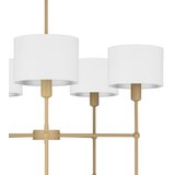  Luster na šipci MADELA 5xE14/40W/230V bela/bež | Eponuda.com