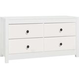  TV omarica bela 100x40x54 cm trdna borovina, (20654684) | Shoptok.si