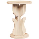  Kava Stol Prirodna 39,5 x 39,5 x 53,5 cm Masivna borovina | shoptok.hr