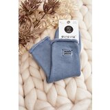 Aura.via Women's Thick Blue Socks | shoptok.hr