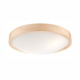  stropna svetiljka natural slim 2xE27/60W/230V, prečnika 37 cm, u dekoru borovine | Eponuda.com