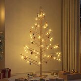  Drveno božićno drvce Prirodna 180 cm Masivno borovo drvo | shoptok.hr