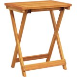 vidaXL sklopivi vrtni stol 50x36x60 cm od masivnog bagremovog drva | shoptok.hr
