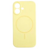 Silikonska futrola Magsafe LUX Iphone16 ŽUTA  Silikonska futrola Magsafe LUX Iphone16 ŽUTA Slike