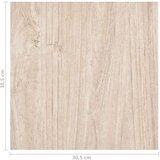  Samoljepljive podne obloge 20 kom PVC 1 86 m² svjetlosmeđe | shoptok.hr