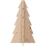 vidaXL Drveno ukrasno božićno drvce 69,5 cm od masivne borovine | shoptok.hr