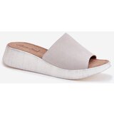 Panto Fino Suede Women Wedge Sandals | shoptok.hr