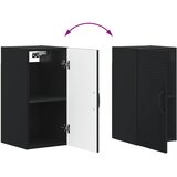 Kupaonski zidni ormarić HAARLEM Crna 30 x 31 x 59 cm | shoptok.hr