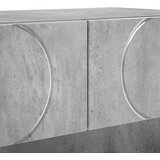  Ormarić za cipele 73 x 38 x 87 5 cm Konstruirano drvo - Betonska siva | shoptok.hr