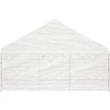  Sjenica s krovom bijela 5 88 x 2 23 x 3 75 m polietilen | shoptok.hr