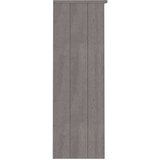  Gornji element za komodu HAMAR svjetlosivi 85x35x100cm borovina | shoptok.hr