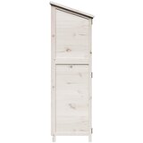  Vrtna Šupa Bijela 59,5 x 56 x 176,5 cm Konstruirano drvo | Eponuda.com
