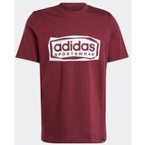 Adidas Majice s kratkimi rokavi IM8303 Bordo | Shoptok.si