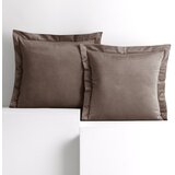 Restilo Ukrasna jastučnica Velvet 45x45 cm, tamno bež | shoptok.hr